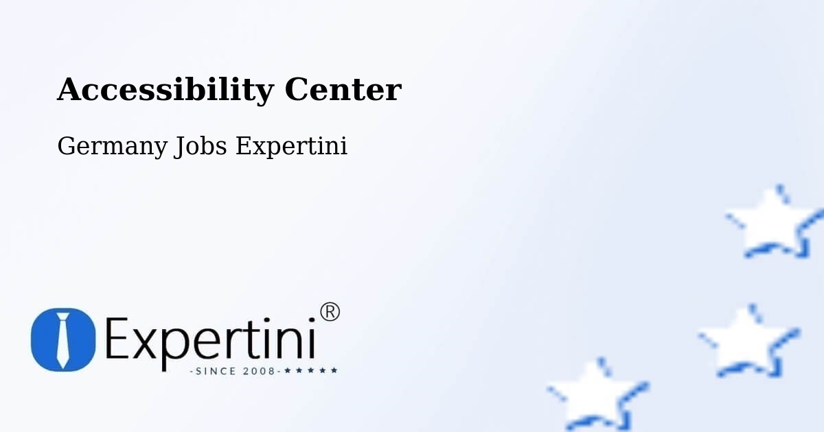 Accessibility Statement – Gräfenroda - Germany Jobs Expertini
